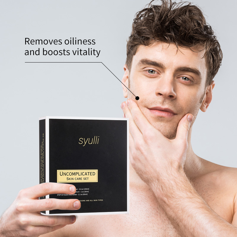Bộ chăm sóc da đơn giản Syulli dành cho nam - 3 sản phẩm