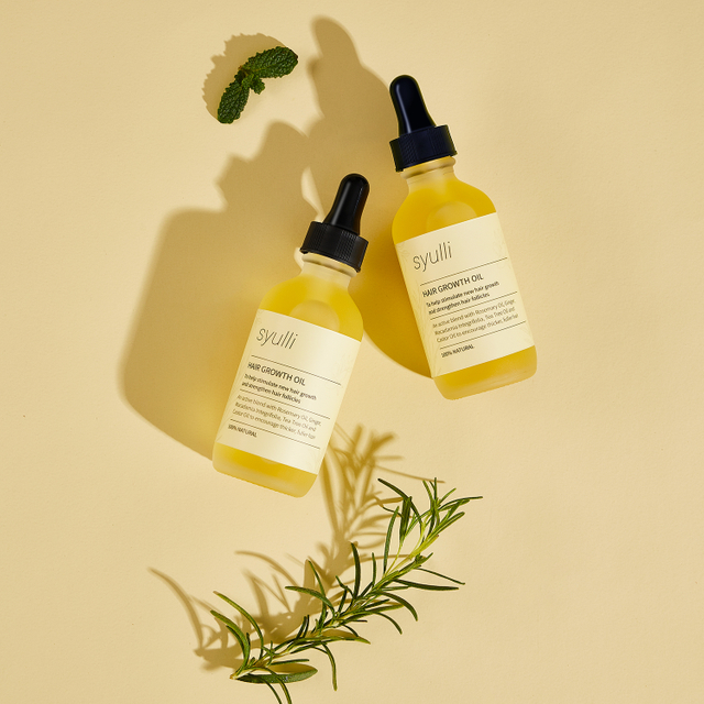 Nhãn Hiệu Riêng 100% Tự Nhiên Hương Thảo Dầu Thầu Dầu Nuôi Dưỡng Da Đầu Elixirs Chăm Sóc Tóc Điều Trị Rụng Tóc Tăng Trưởng Tóc