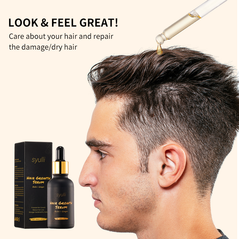 Serum mọc tóc thảo dược với Biotin & Gừng