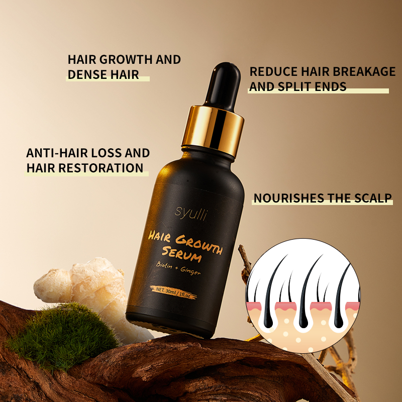 Serum mọc tóc thảo dược với Biotin & Gừng