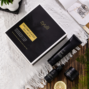 Nhãn Hiệu Riêng Sản Phẩm Chống Lão Hóa Hữu Cơ Tự Nhiên VC Chăm Sóc Da Mặt Kem Serum Sữa Rửa Mặt 3 Miếng Bộ Chăm Sóc Da Nam